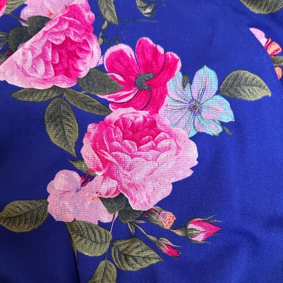 I.N.C International Concepts Womens Surplice Floral Pullover Blouse, - Picture 11 of 12